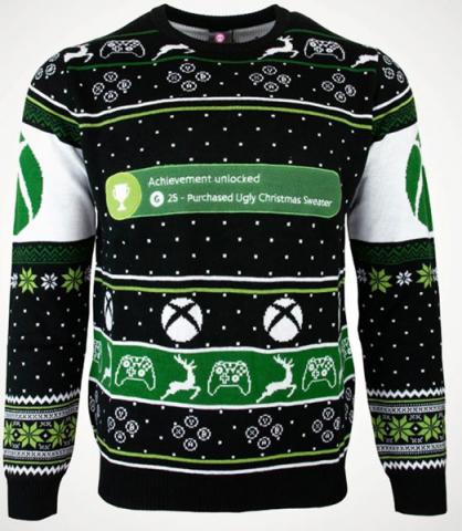 Xbox One Achievement Unlocked Christmas Jumper