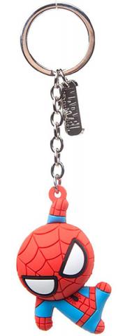 Spider-Man Rubber Keychain Character 3D