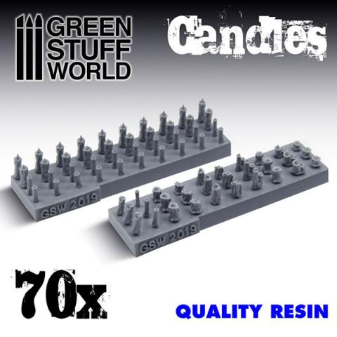 70x Resin Candles