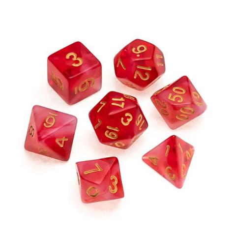 Nebula Red - Numbers: Gold