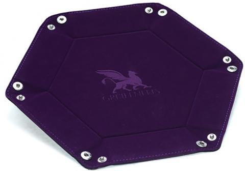Greifenfels Hexagon Dice Tray (Purple)