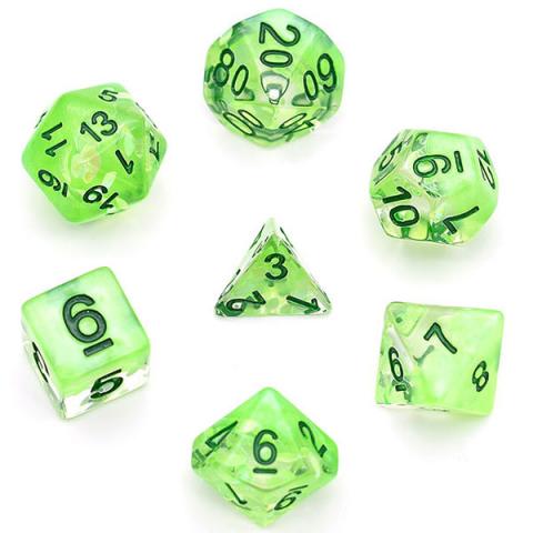 Season Dice Spring Leaf (set of 7 dice)