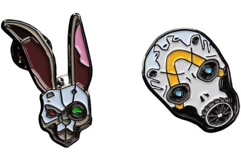 Collectors Pins 2-Pack Bunny & Psycho Mask