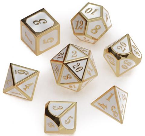 6: Metal Gold Series: White