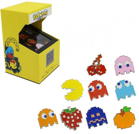 Pac-Man Arcade Pin Badge Set
