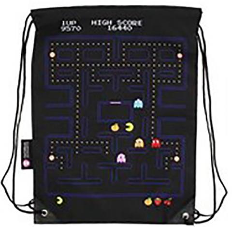 Pac-Man Gameplay Cinch Bag