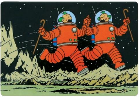 Magnet - Månen Dupontarna