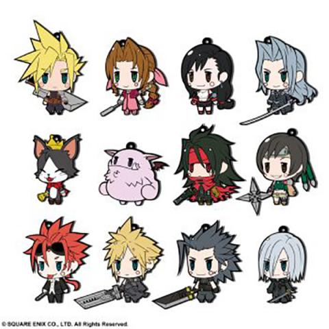 Final Fantasy VII Rubber Charms Extended Edition