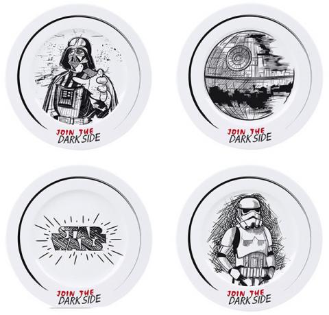 Star Wars Join the Dark Side Plate Set