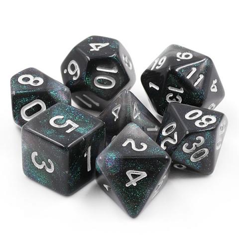 Everclear Aurora (set of 7 dice)
