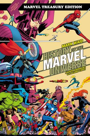 History of Marvel Universe Treasury Edition