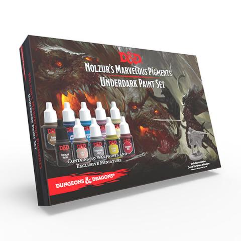 D&D Nolzurs Marvelous Underdark Paint Set D&D Nolzurs Marvelous Underdark Paint Set