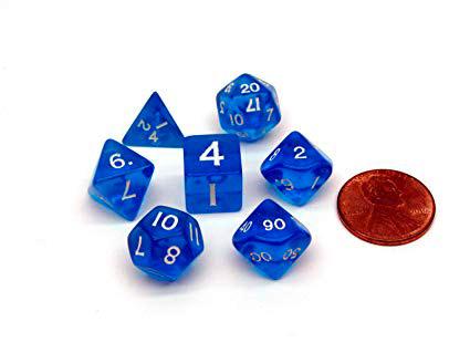 Mini Polyhedral Blue/White