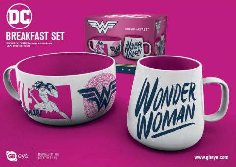 Wonder Woman Breakfast Set Brave