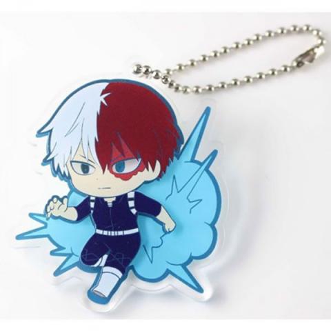 KyoroKyoro Acrylic Key Chain Todoroki Shoto