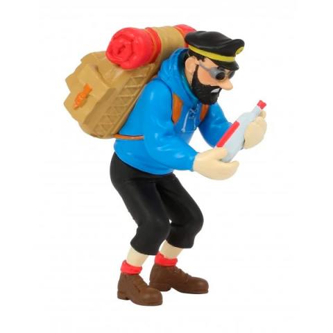 Liten figur - Haddock med tom flaska Liten figur - Haddock med tom flaska