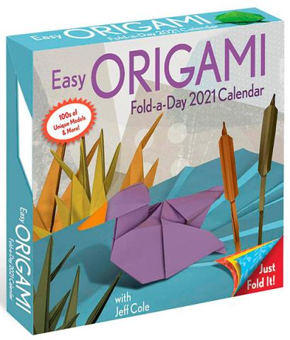 Easy Origami Fold-a-Day 2021 Calendar