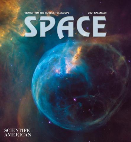 Space - Views from the Hubble Telescope 2021 Calendar