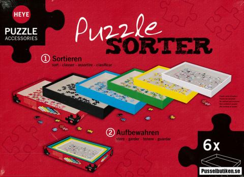 Puzzle Sorter / Sorteringslåda (x6)