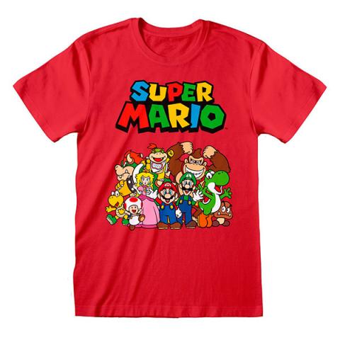 Super Mario Main Character Group