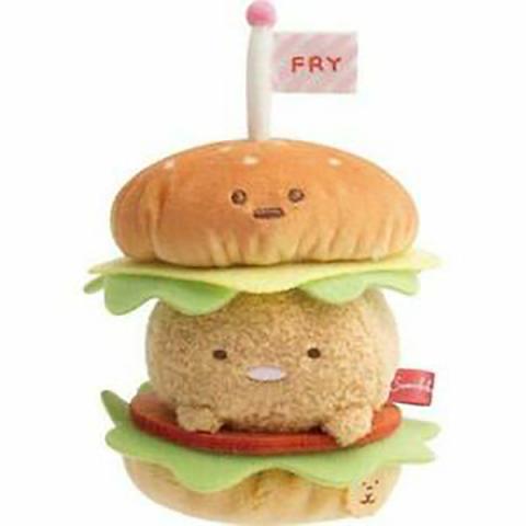 Plush Tonkatsu Mini: Fried Food Friends