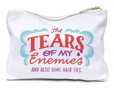 Enemy Tears Canvas Pouch
