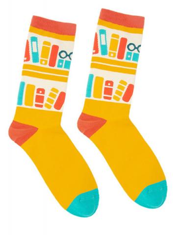 Bookshelf Socks (Size Small)
