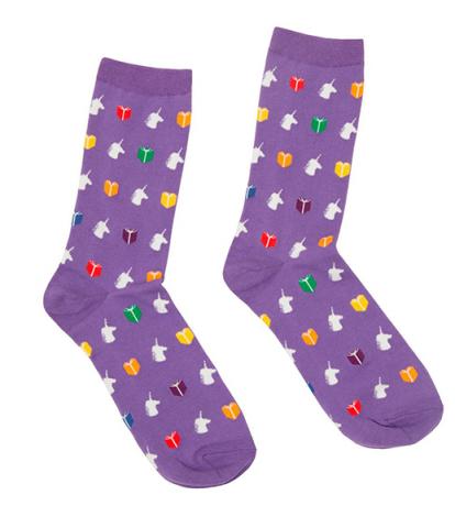 Read the Rainbow Socks (Size Large)