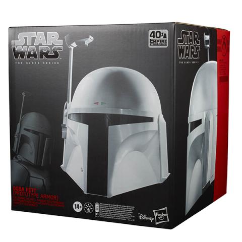 Star Wars Black Boba Fett Proto Armor Electronic Helmet