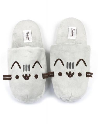 Pusheen 3D Slippers Plush Embroidered Slip On Size M