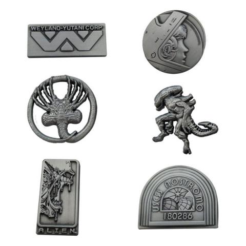 Alien Pin Badge 6-Pack Limited Edition