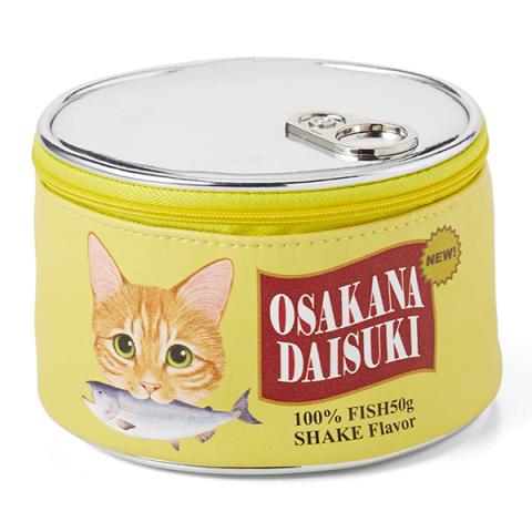I'm hungry! Canned Cat Food Pouch Yellow