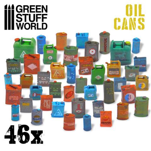 46x Resin Oil Cans