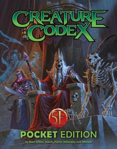 Creature Codex (pocket edition)