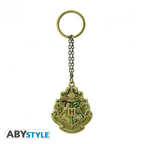 Keychain 3D Hogwarts Crest