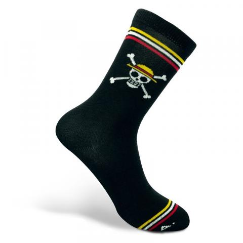 Socks Black Skull