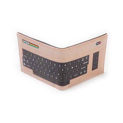 Bifold Wallet C64 Keyboard