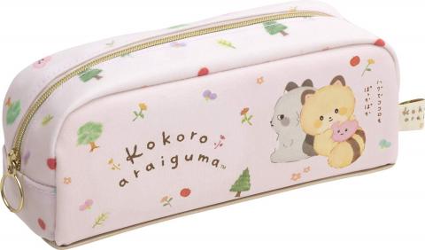 Kokoro Araiguma Pen Case: Hugs Fill Your Heart