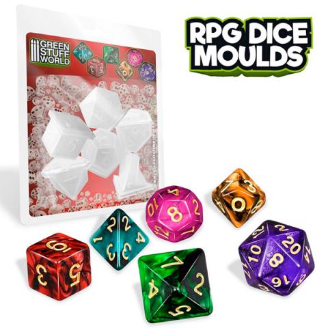 RPG Dice Moulds RPG Dice Moulds