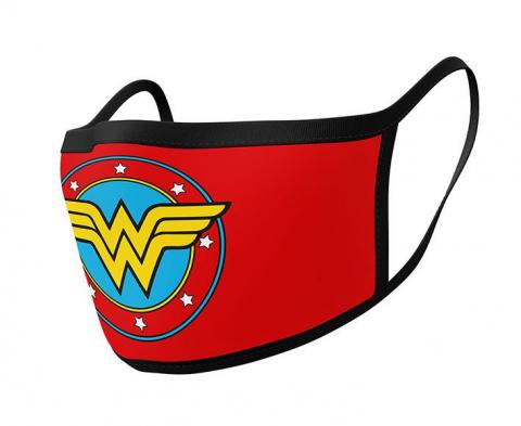 Wonder Woman Face Masks 2-Pack Logo