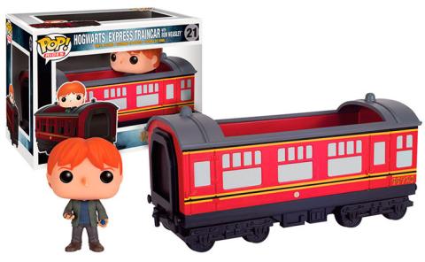 Hogwarts Express Traincar 2 & Ron Pop! Rides Vinyl Vehicle