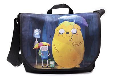 Adventure Time Messenger Bag Finn & Jake Totoro