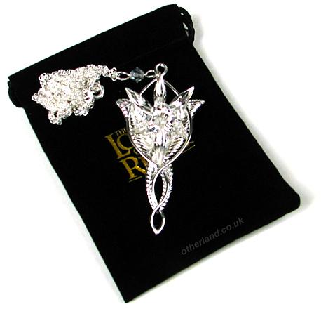 Pendant Arwen's Evenstar (silver plated) Pendant Arwen's Evenstar (silver plated)