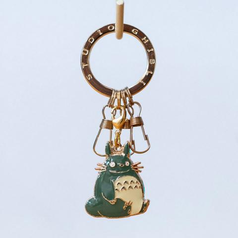 Metal Keyring Large Totoro A