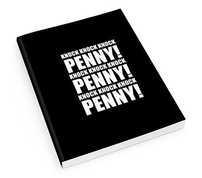 The Big Bang Theory Notebook with Sound Knock Knock Penny