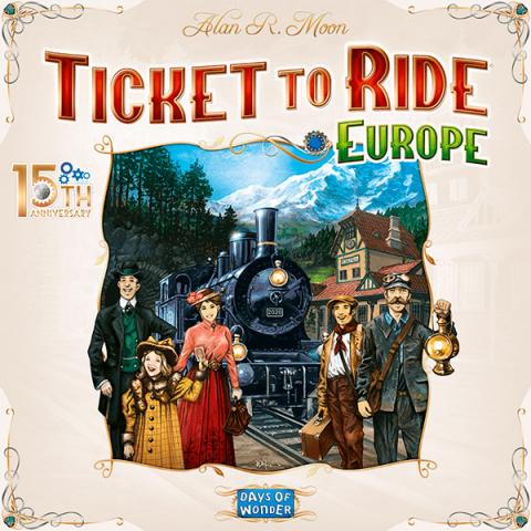 Ticket to Ride Europe 15th Anniversary Edition (Nordic)