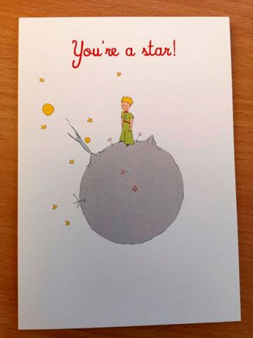 Little Prince You're a Star Card