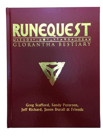 RuneQuest - The Glorantha Bestiary (Limited Leatherette Edition)