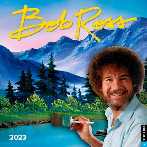 Bob Ross 2022 Wall Calendar