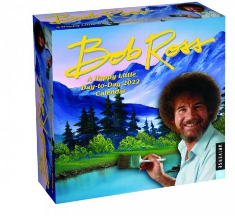 Bob Ross: A Happy Little Day-to-Day 2022 Calendar